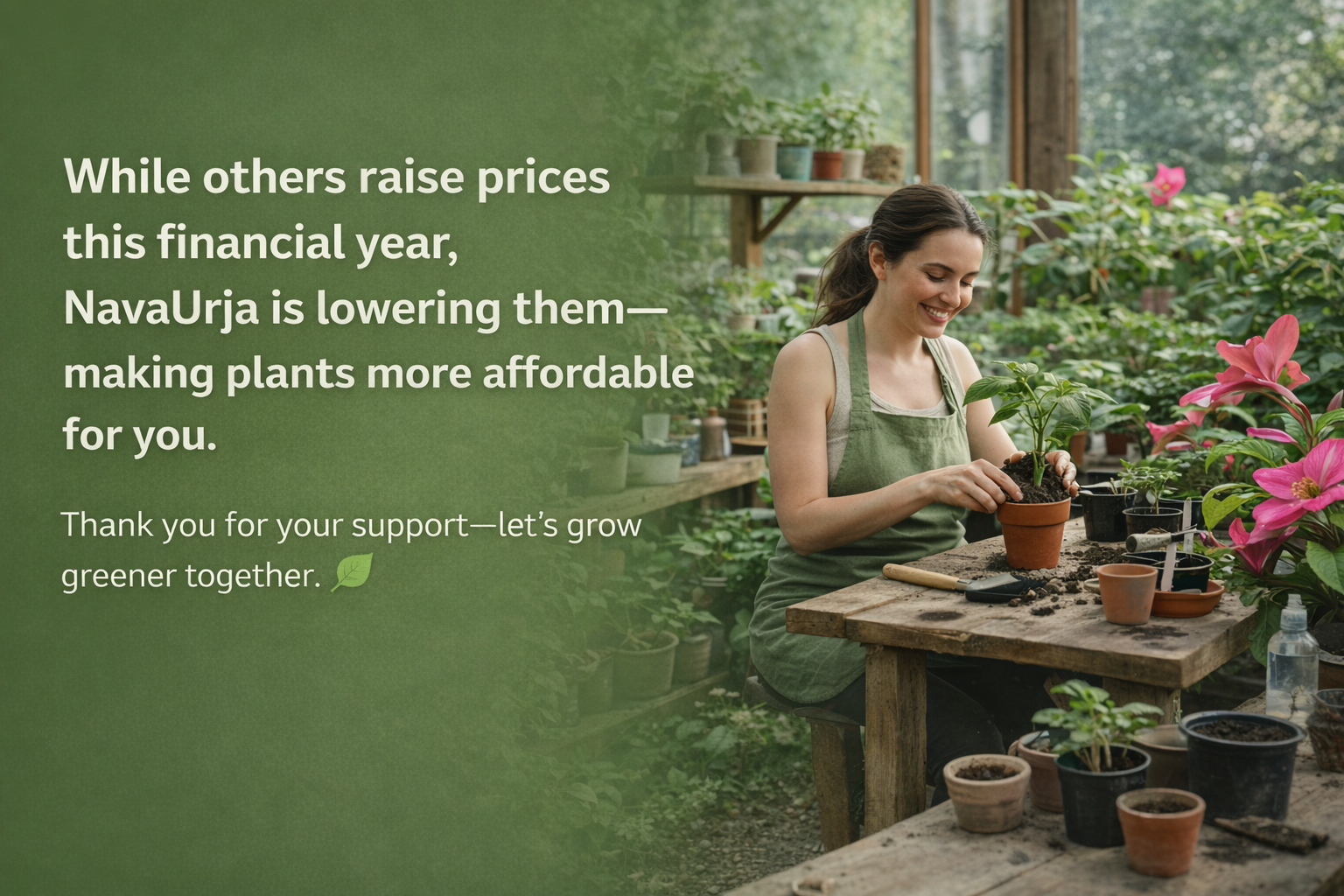 NavaUrja Affordable Live Plant